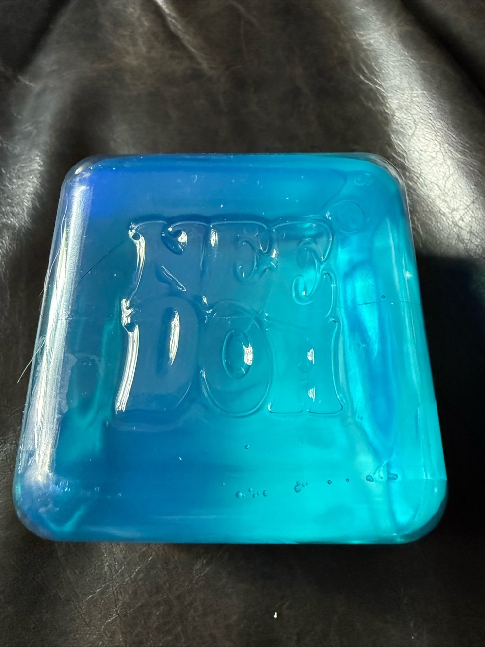 New Authentic Needoh Nice Berg Super Solid Squish - Blue - Picture 2 of 4